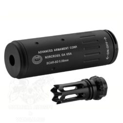 Silenciador QD corto SCAR con bocacha