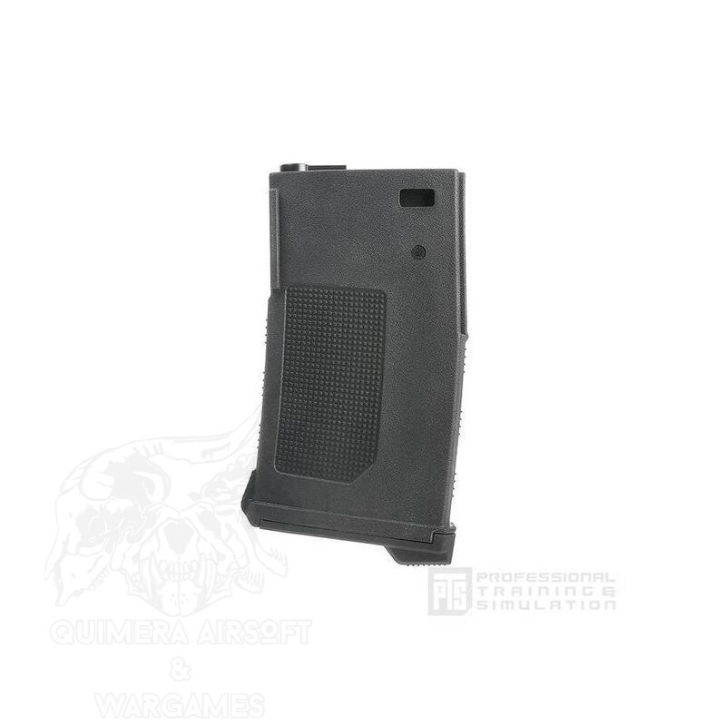 SR25 Enhanced Polymer Magazine EPM PTS Cargador Mid-Cap 150bbs - Negro