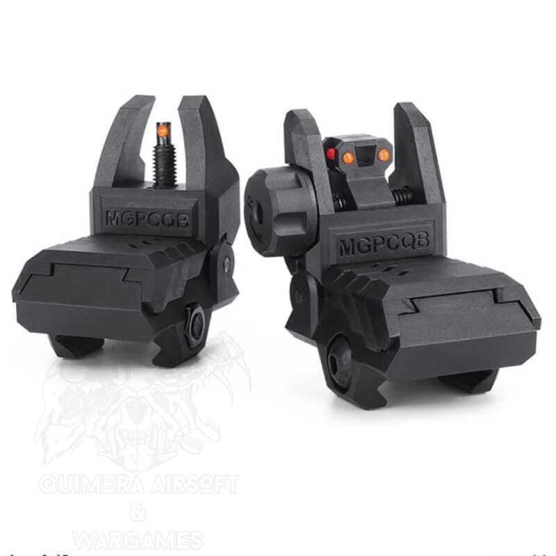 Mira plegable Con Fibra Roja