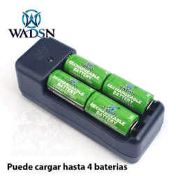 Cargador para baterias CR123,16340,AA y AAA - WADSN - Imagen 3