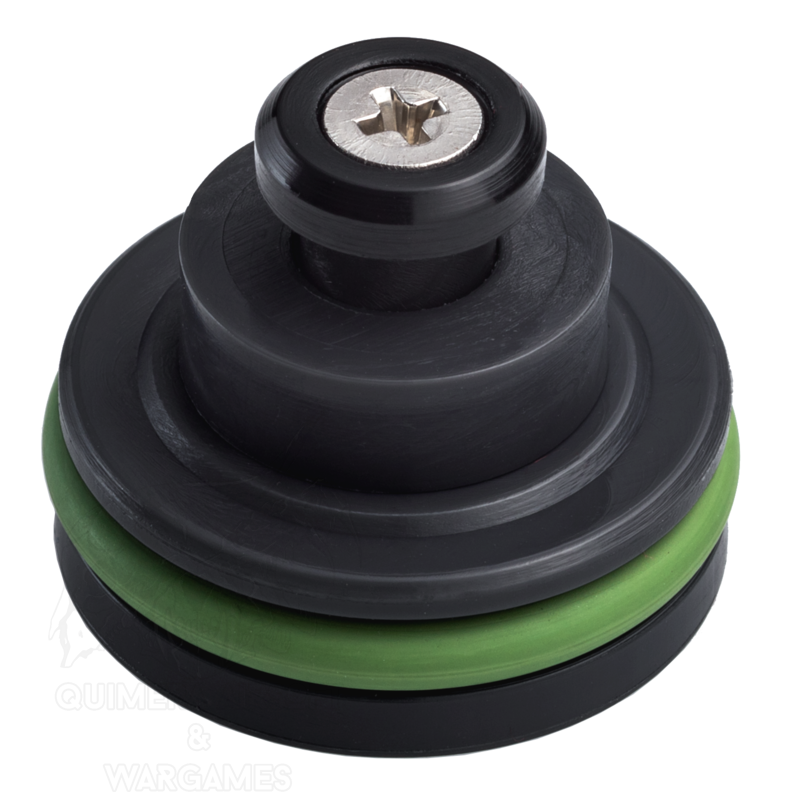 Alternative view of Piston Head Carbon Fiber Technopolymer Reinforced (for High Rof and Increased Silence) - FPS Softair