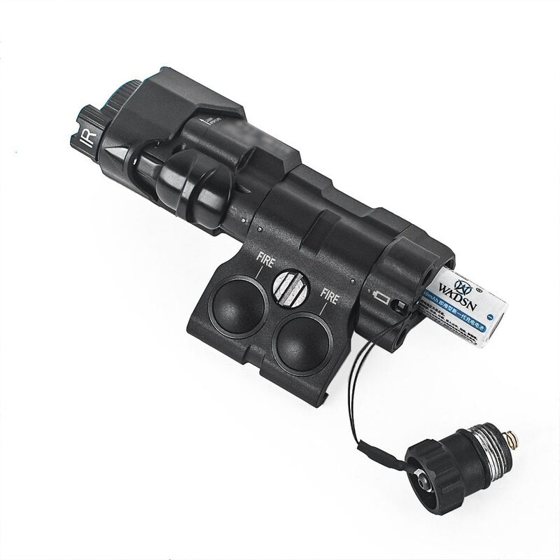 Alternative view of MAWL-C1 Polymer Version Luz Blanca/IR y Laser Verde/IR - WADSN