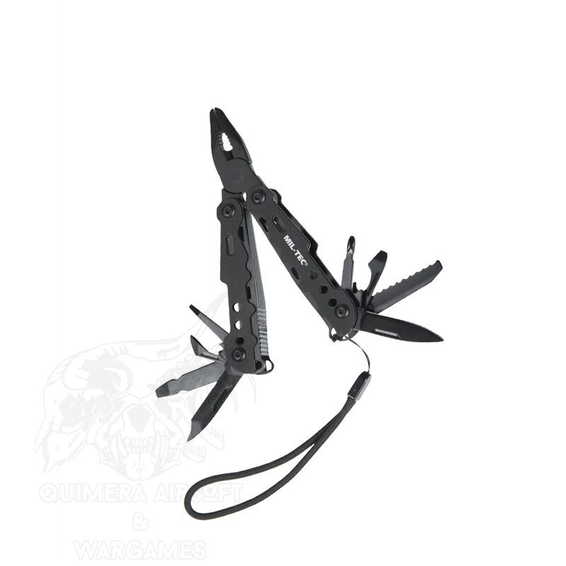 Alicate Multiusos COBRA Light 11,5cm con Funda Miltec - Negro