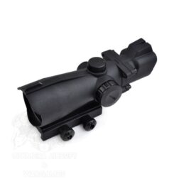 Red dot tipo Condor 2x42 punto Rojo y Verde Magnificacion x2 AIMO - Negro