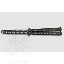 Navaja Mariposa de entrenamiento Albainox - Negro