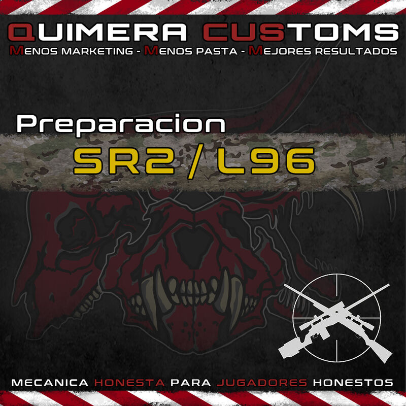 Preparación SR2 y L96 de Well y Saigo - Quimera Customs