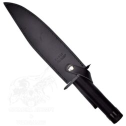 Cuchillo de Caza Rambo I H22.5cm. - Negro - Imagen 4