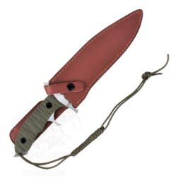 Cuchillo de Caza Rambo V H23cm. con funda de Cuero - Imagen 5