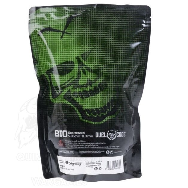 Alternative view of Duel Code 0.23gr. Bio 4350bbs