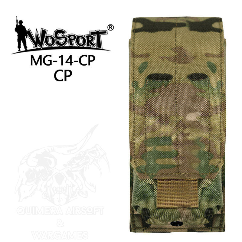 Portacargador con solapa para 5.56 Wosport - Multicam