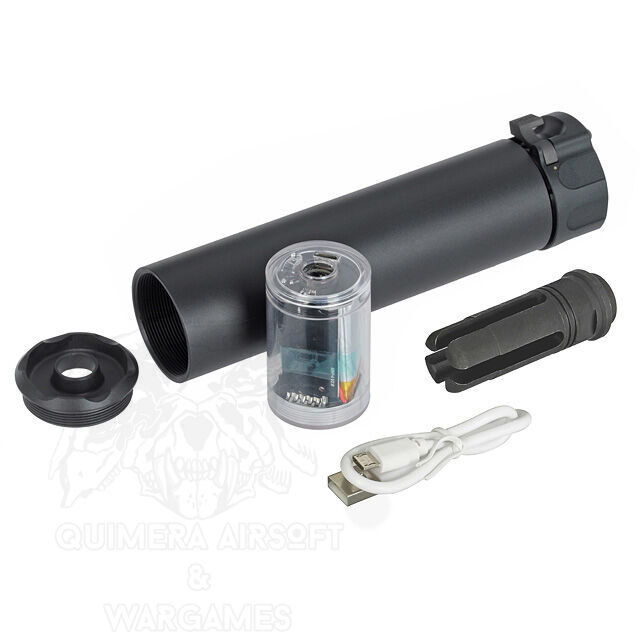 Alternative view of Silenciador SOCOM 556 157mm con Trazador Spitfire incluido 5KU -