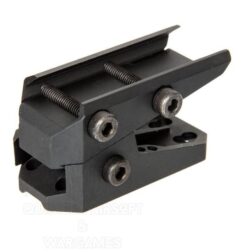 Montura ajustable para Red dot tipo T1, T2, MRO, RMR etc... - Negro