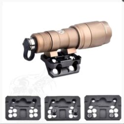 Montura para linterna para sistema Thorntail6 Keymod y MLOK WADSN - - Imagen 12