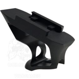 Alternative view of Grip vertical CNC Short Angle Para Rail M-Etal - Negro