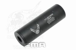 Silenciador Stubby US Air Force 107mm 14mm CW/CCW FMA