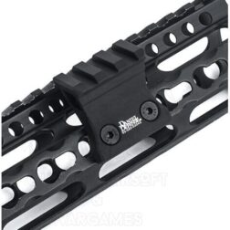 Rail 1 O'Clock para Keymod y MLOK WADSN - Negro - Imagen 4