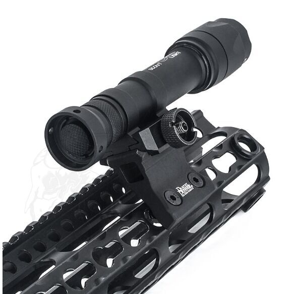 Rail 1 O'Clock para Keymod y MLOK WADSN - Negro 5 Rail 1 O'Clock para Keymod y MLOK WADSN - Negro - Imagen 5