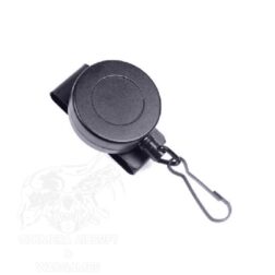 Lanyard automatico enrollable - Negro