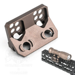 Montura para linterna para sistema Thorntail6 Keymod y MLOK WADSN -