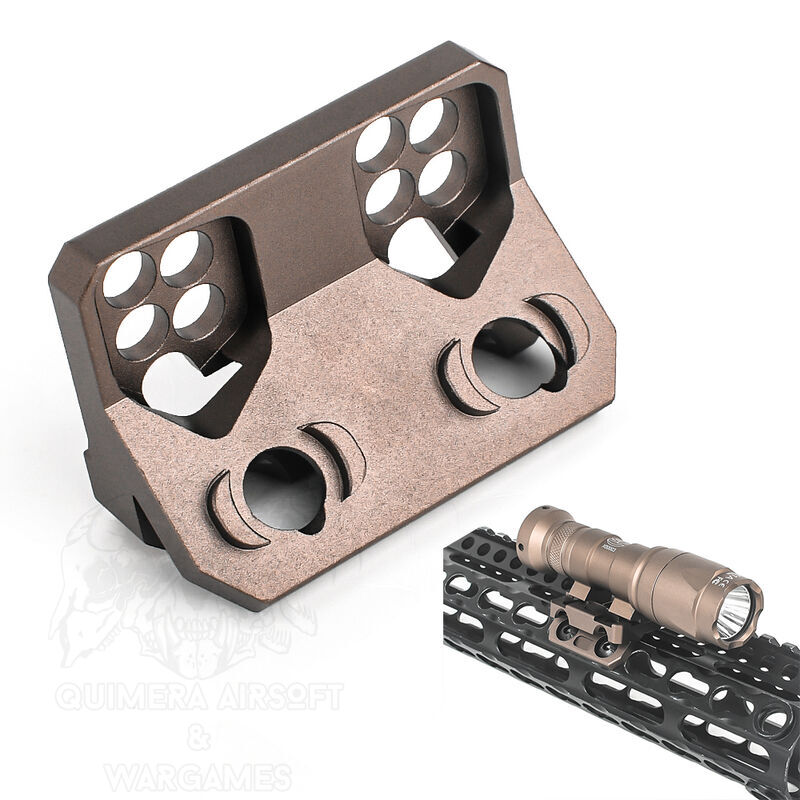 Montura para linterna para sistema Thorntail6 Keymod y MLOK WADSN -