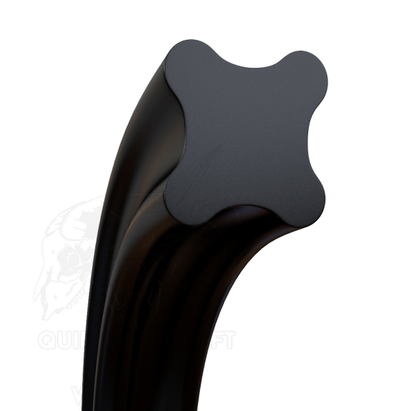 Alternative view of X-Ring Seal for Piston Head (XRTP) FPS Softair