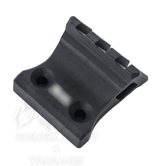 Rail 1 O'Clock para Keymod y MLOK WADSN - Negro