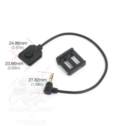 Switch Remoto Tail Control para Rail Picatinny Conector 2,5mm. WADSN - Negro - Imagen 3