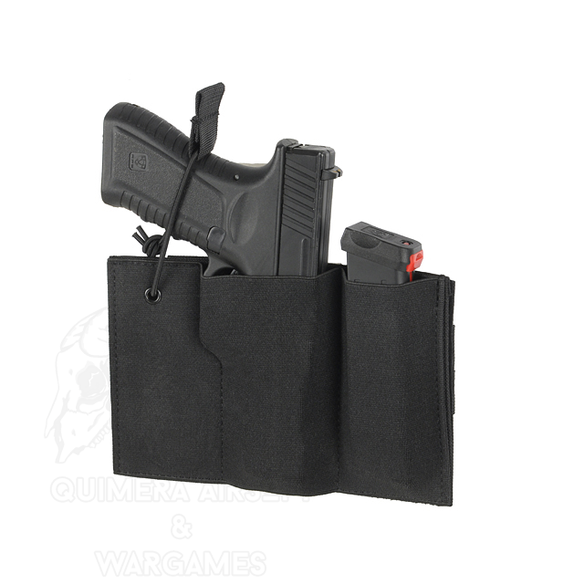 Alternative view of Pistolera Elástica con molle y Velcro 8Fields -