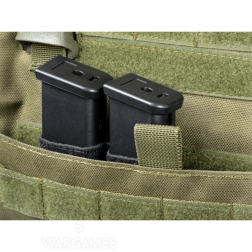 Inserto con Velcro para 2 Cargadores de Pistola - Negro - Imagen 5
