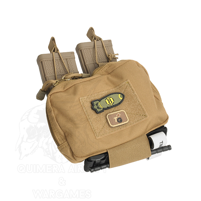 Admin pouch Modular con portacargadores doble 5.56 8Fields - Coyote 6 Admin pouch Modular con portacargadores doble 5.56 8Fields - Coyote - Imagen 6