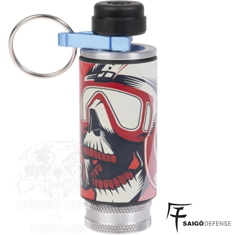 Alternative view of Kamikaze XS Granada Pirotécnica de mano Saigo - Rojo