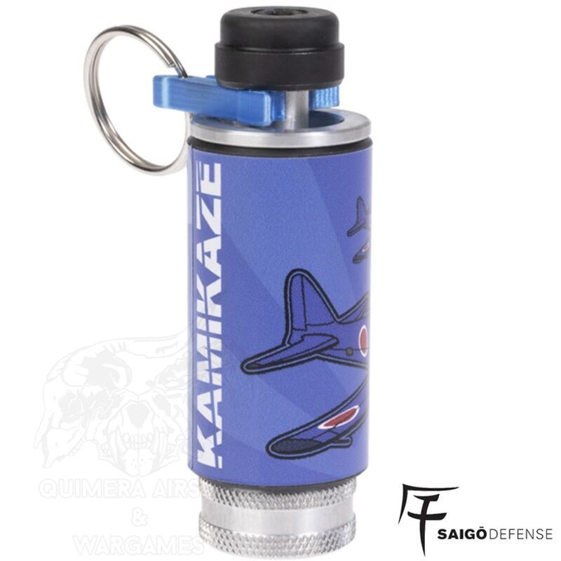 Kamikaze XS Granada Pirotécnica de mano Saigo - Azul