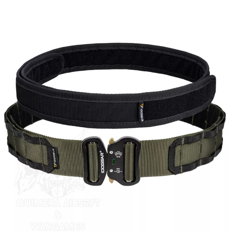 Cinturon de Combate doble con cierre Cobra Idogear