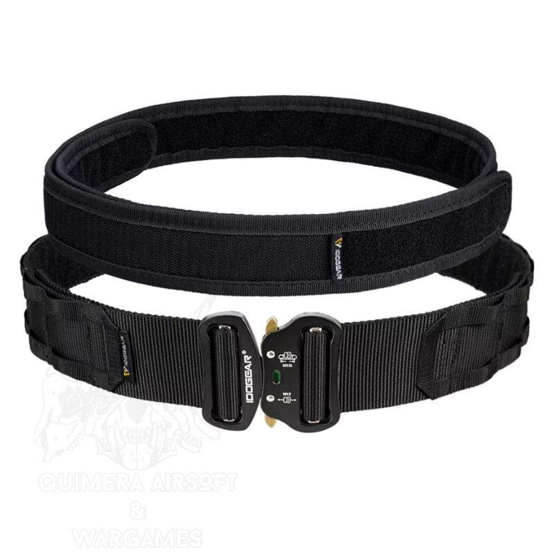 Cinturon de Combate doble con cierre Cobra Idogear