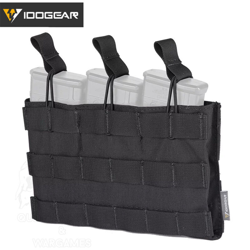 Triple Open Top M4 Mag Pouch Idogear -