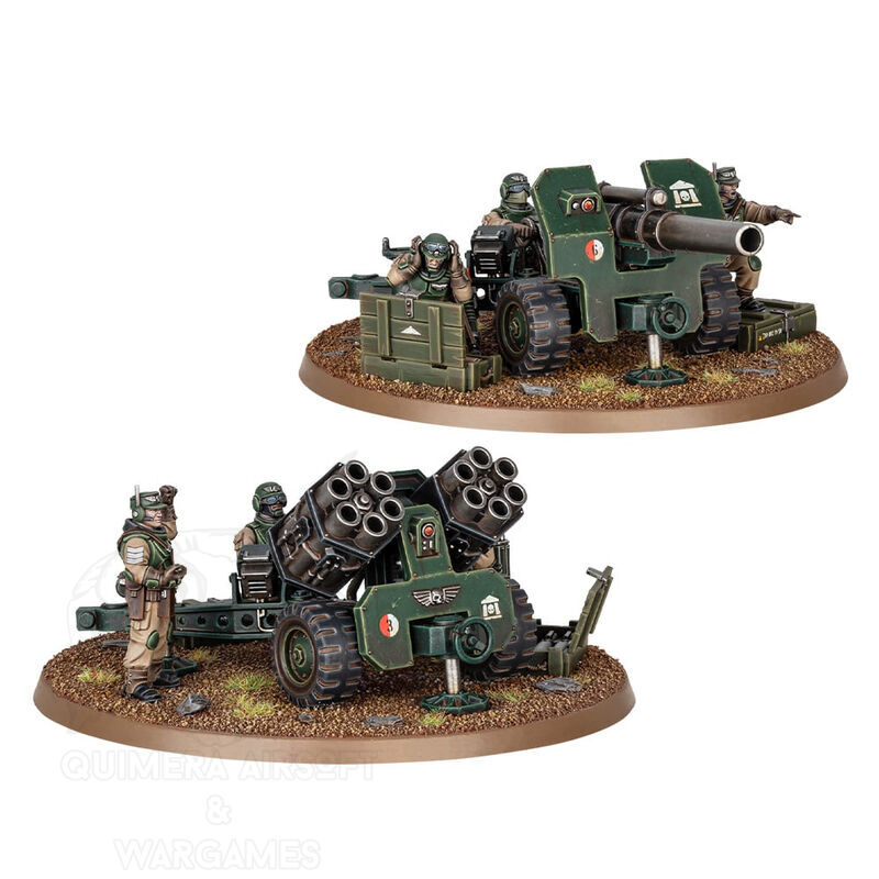 Batería de Artillería de Campaña De Cadia - Astra Militarum