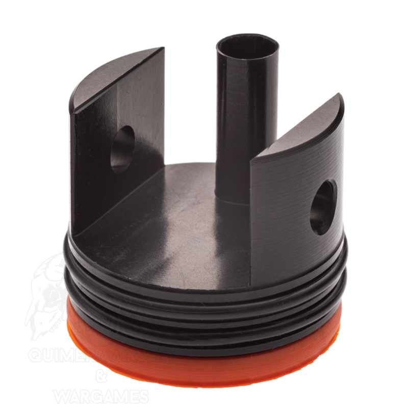 Alternative view of Cylinder Head for Version 7 GEAR BOX made of ERGAL - FPS Softair