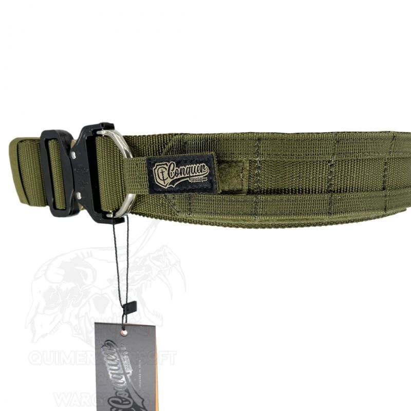 Cinturon Combat Belt Doble Conquer - OD - M-L - Imagen 2