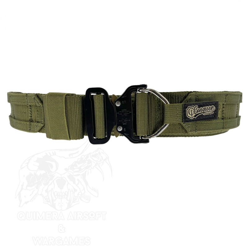Cinturon Combat Belt Doble Conquer - OD - M-L
