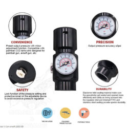 Regulador Regulador HPA MINI SFR 0-150PSI - Imagen 6