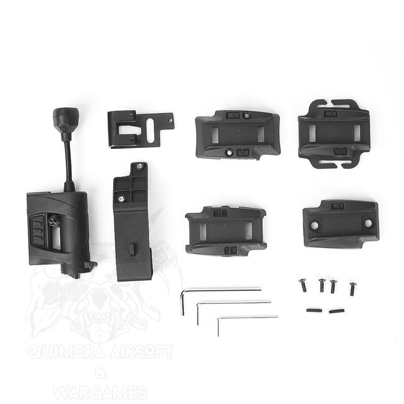 Princeton Tec Charge MPLS 2 Full Set Rojo/Verde/IR/Blanco WADSN