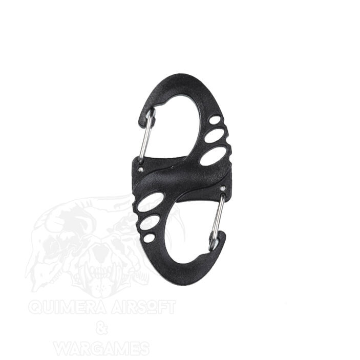 Mosqueton bidireccional - Mil-Tec - Negro