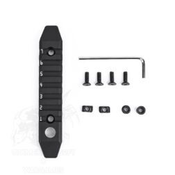 Rail de 7 Slots para M-lok y Keymod - M-ETAL