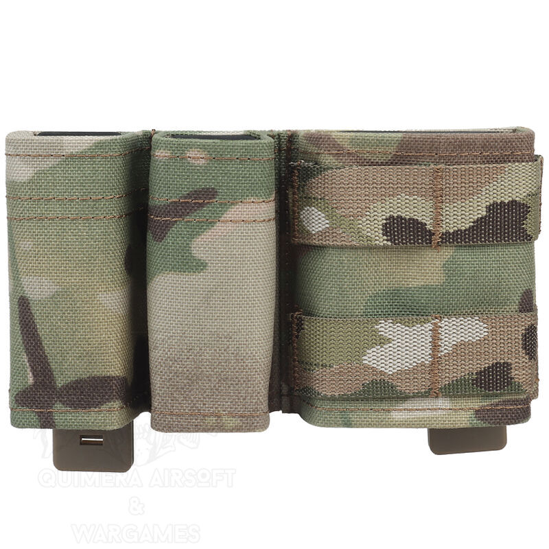 Triple Mag Pouch Tipo KYWI 5.56 y 9mm con inserto de Polimero