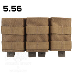 Triple Mag Pouch 5.56 Tipo KYWI con inserto de Polimero