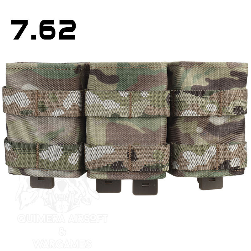 Triple Mag Pouch 7.62 Tipo KYWI con inserto de Polimero