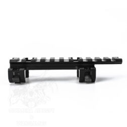 Montura railada larga para MP5/G3 M-ETAL - Negro - Imagen 4