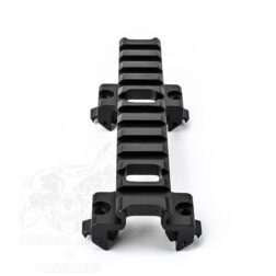 Montura railada larga para MP5/G3 M-ETAL - Negro - Imagen 5