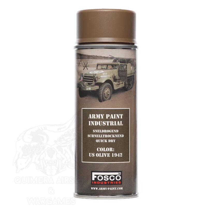 Pintura en spray 400ml Fosco - US Olive