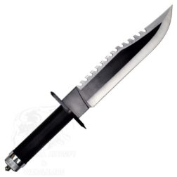 Alternative view of Cuchillo de Caza Rambo II H25cm. - Negro